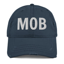 Load image into Gallery viewer, Distressed MOB Hat - Mobile, Alabama Cap
