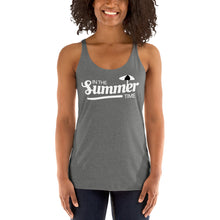 Load image into Gallery viewer, In the summer time Women&#39;s Racerback Tank

