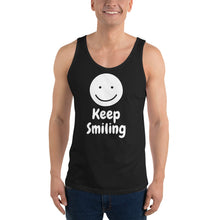 Load image into Gallery viewer, Keep Smiling Unisex Tank Top
