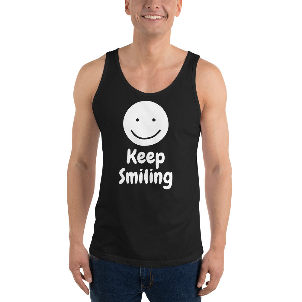 Keep Smiling Unisex Tank Top