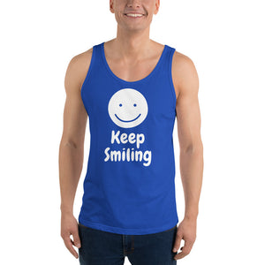 Keep Smiling Unisex Tank Top
