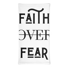 Load image into Gallery viewer, Faith over fear Neck Gaiter
