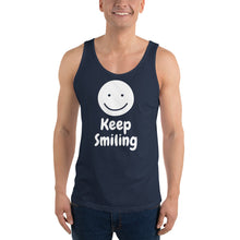 Load image into Gallery viewer, Keep Smiling Unisex Tank Top
