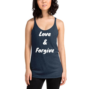 Love & Forgive Women's Racerback Tank