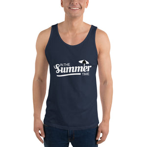 In the summer time Unisex Tank Top