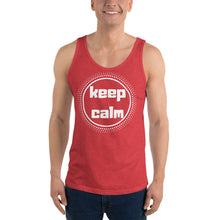 Load image into Gallery viewer, Keep calm Unisex Tank Top
