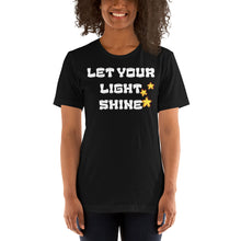 Load image into Gallery viewer, Let your light shine - Short-Sleeve Unisex T-Shirt
