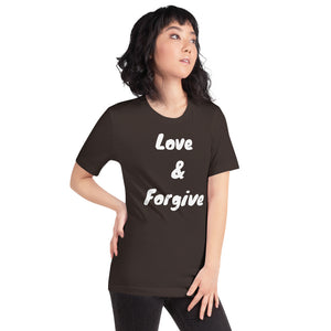 Love & Forgive. - Short-Sleeve Unisex T-Shirt