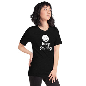 Keep Smiling - Short-Sleeve Unisex T-Shirt