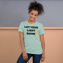 Load image into Gallery viewer, Let your light shine - Short-Sleeve Unisex T-Shirt
