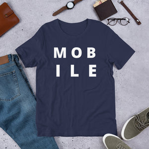 MOBILE - Short-Sleeve Unisex T-Shirt
