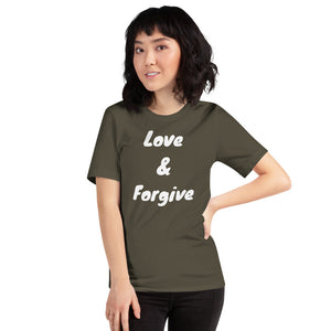 Love & Forgive. - Short-Sleeve Unisex T-Shirt