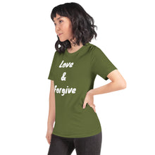 Load image into Gallery viewer, Love &amp; Forgive. - Short-Sleeve Unisex T-Shirt

