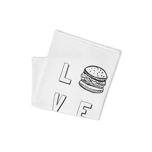 Love burger Neck Gaiter
